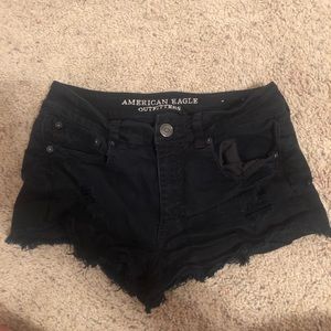 Black American Eagle shorts